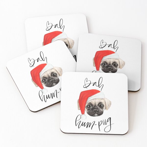 Item preview, Bah Hum Pug Meme, Bah Hum Pug Stickers designed and sold by Manga Anime 2023 ★★★★★.