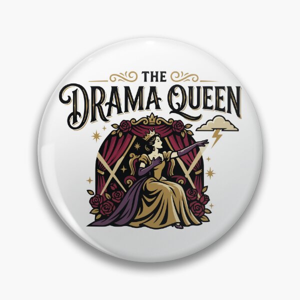 Item preview, The Drama Queen designed and sold by tigrootiger.