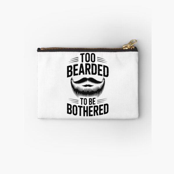 Item preview, Too Bearded To Be Bothered designed and sold by theartfulaspie.