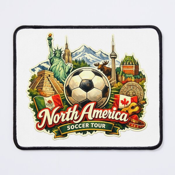 Item preview, North America Soccer Tour designed and sold by Modefissi.