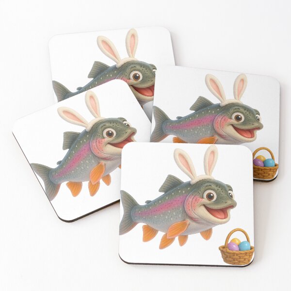 Item preview, Easter Rainbow Trout designed and sold by Sillytoe.