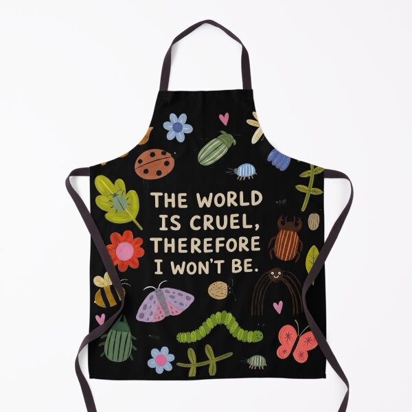 Item preview, The World Is Cruel Therefore I Won't Be Cute Bugs Art designed and sold by VGAfanatic.