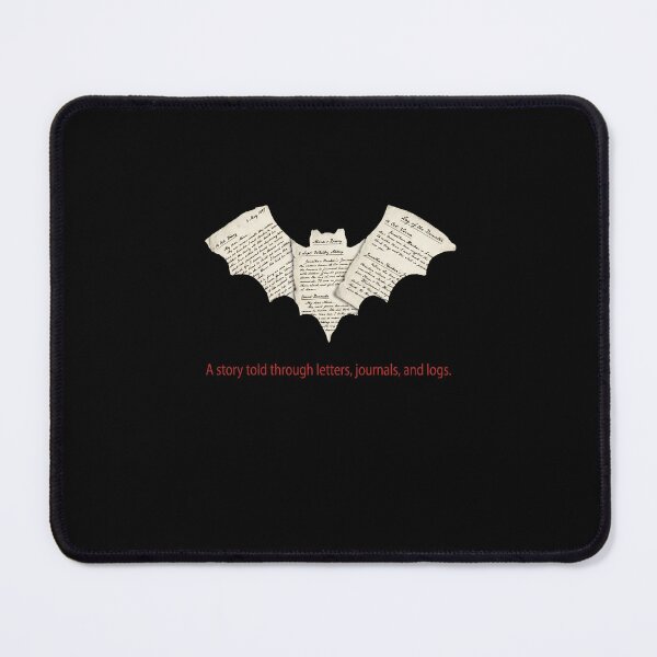 Item preview, Dracula Epistolary Bat Letters Mina Diary Journal Art designed and sold by Fenay Designs.