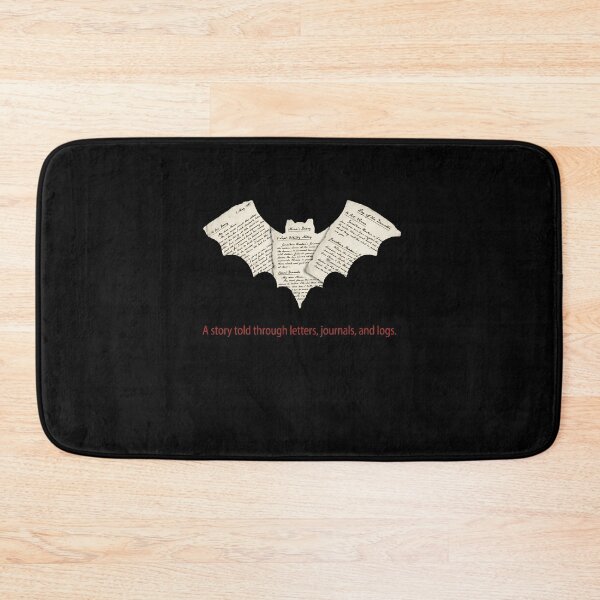 Item preview, Dracula Epistolary Bat Letters Mina Diary Journal Art designed and sold by Fenay Designs.