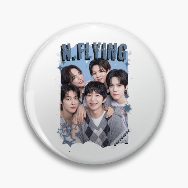 Item preview, N.Flying with Member Names Kpop Korean Boy Group Design  designed and sold by AJUNICE STUDIO.