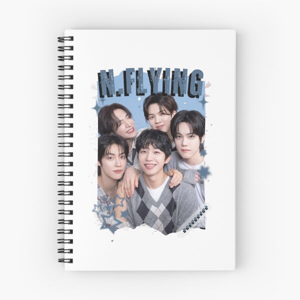 Item preview, N.Flying with Member Names Kpop Korean Boy Group Design  designed and sold by AJUNICE STUDIO.