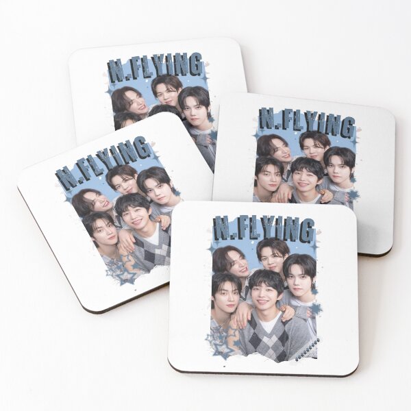 Item preview, N.Flying with Member Names Kpop Korean Boy Group Design  designed and sold by AJUNICE STUDIO.