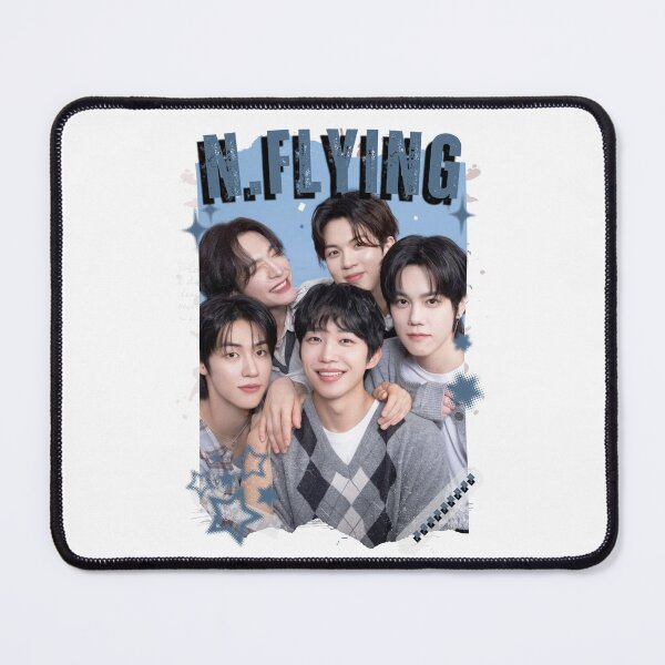 Item preview, N.Flying with Member Names Kpop Korean Boy Group Design  designed and sold by AJUNICE STUDIO.