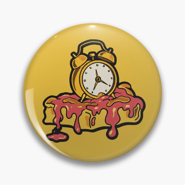 Item preview, Melting Alarm Clock Surreal Dali Inspired Funny Design designed and sold by BooDesignStudio.