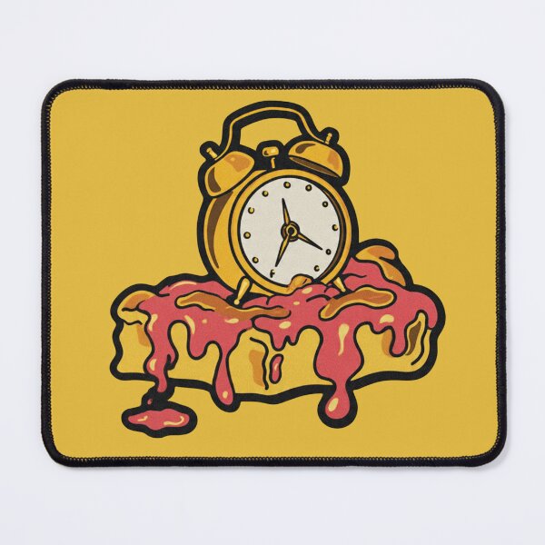 Item preview, Melting Alarm Clock Surreal Dali Inspired Funny Design designed and sold by BooDesignStudio.