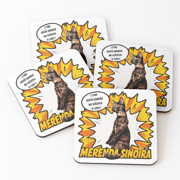 Item preview, Merenda Sinoira Cat – Torino Vintage Pop Art designed and sold by Torinostalgia.