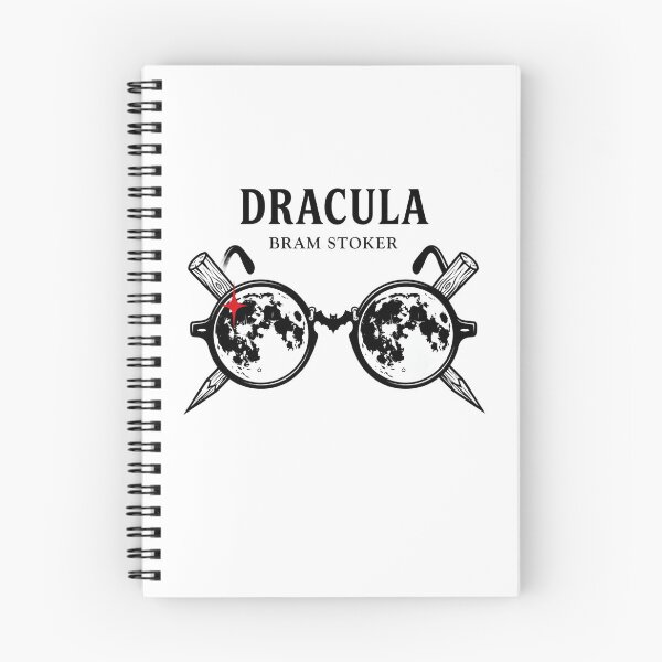 Item preview, Dracula Bram Stoker Tinted Glasses Crossed Wooden Stakes Gothic Art designed and sold by Fenay Designs.
