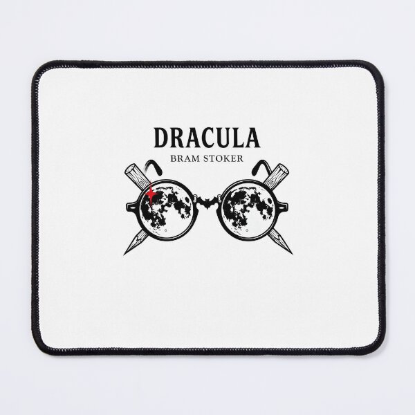 Item preview, Dracula Bram Stoker Tinted Glasses Crossed Wooden Stakes Gothic Art designed and sold by Fenay Designs.