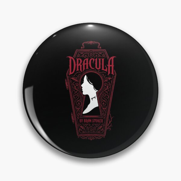 Item preview, Dracula by Bram Stoker Coffin Lucy Vampire Bite Art designed and sold by Fenay Designs.