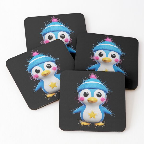Item preview, Cute Star Belly Penguin designed and sold by PixorStudio.