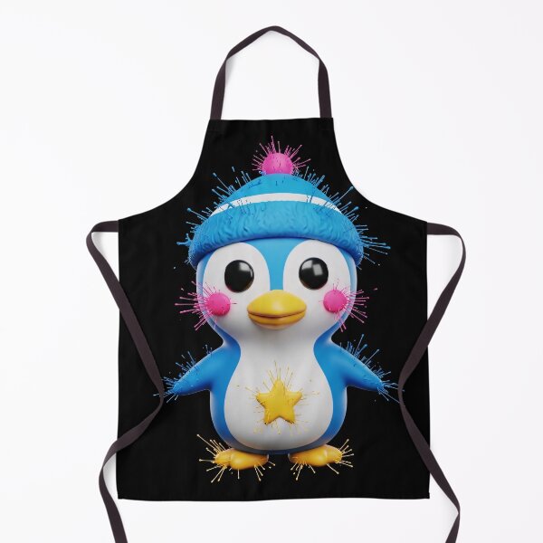 Item preview, Cute Star Belly Penguin designed and sold by PixorStudio.