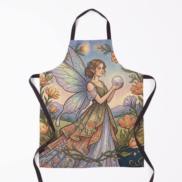 Item preview, Enchanted Garden Fairy in Whimsical Botanical Twilight designed and sold by MoonwoodStudio.