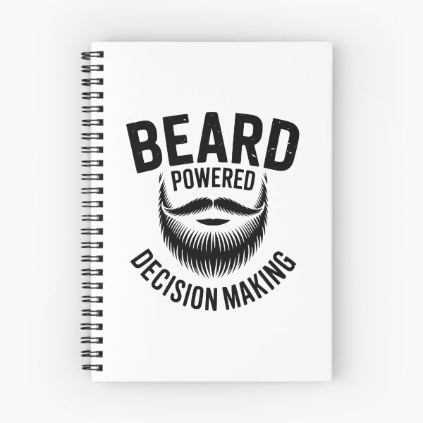 Item preview, Beard Powered Decision Making designed and sold by theartfulaspie.