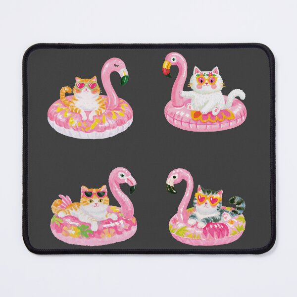 Item preview, Pool kitties sticker pack designed and sold by MendaciousMina.
