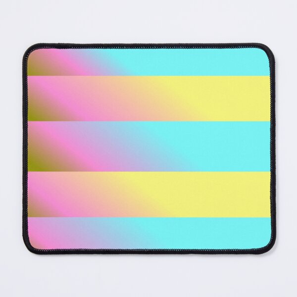 Item preview, Cyan Yellow Striped Glossy Diagonal Card designed and sold by IntelliMindDesigns.