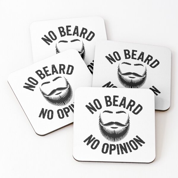 Item preview, No Beard No Opinion designed and sold by theartfulaspie.