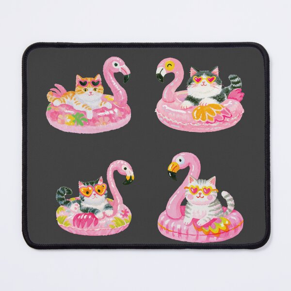 Item preview, Pool kitties sticker pack designed and sold by MendaciousMina.