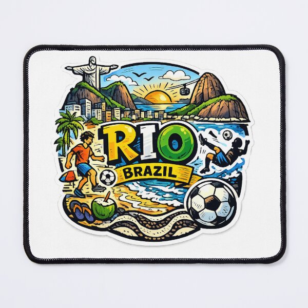 Item preview, Brazil Soccer Fan designed and sold by Modefissi.