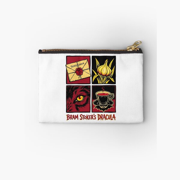 Item preview, Bram Stokers Dracula Pop Art Comic Panels Garlic Letter Eye Art designed and sold by Fenay Designs.