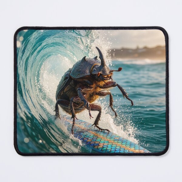 Item preview, Dung Beetle Surfer Knows How to Live designed and sold by Tridentulus.