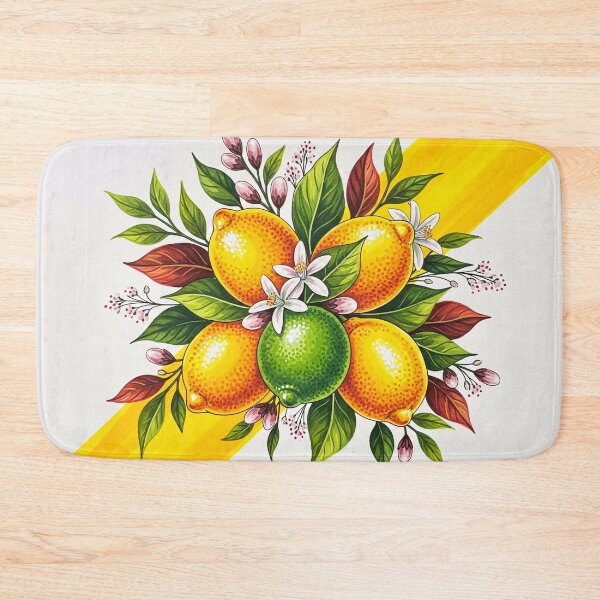 Item preview, Citrus Blossom Bouquet Illustration designed and sold by PixorStudio.