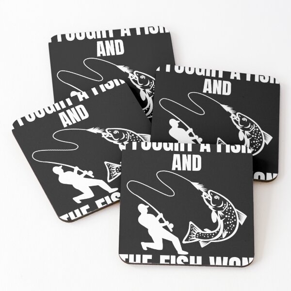 Item preview, I Fought A Fish And The Fish Won Funny Fishing Men Gift Angler Humor designed and sold by UnderLip.