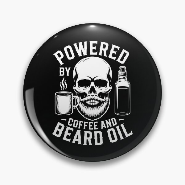 Item preview, Powered By Coffee And Beard Oil designed and sold by theartfulaspie.