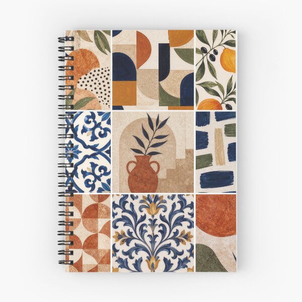 Item preview, Mediterranean Boho Tile Pattern designed and sold by Maria Dryfhout.