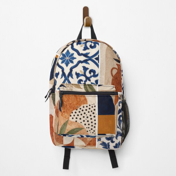 Item preview, Mediterranean Boho Tile Pattern designed and sold by Maria Dryfhout.