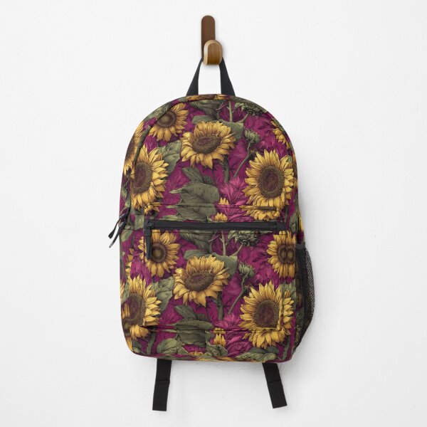 Item preview, Ornamental Sunflower Texture - Flower Bouquet Pattern - Housewarming Gift Ideas designed and sold by RoyalStarsPatts.