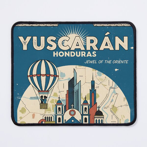 Item preview, Yuscarán Honduras 1950s Vintage Travel Tourism designed and sold by TravelersGems.