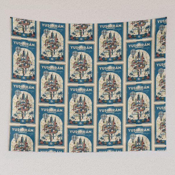 Item preview, Yuscarán Honduras 1950s Vintage Travel Tourism designed and sold by TravelersGems.