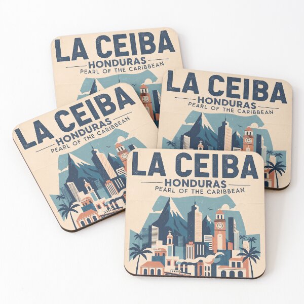 Item preview, La Ceiba Honduras 1950s Vintage Travel Tourism designed and sold by TravelersGems.