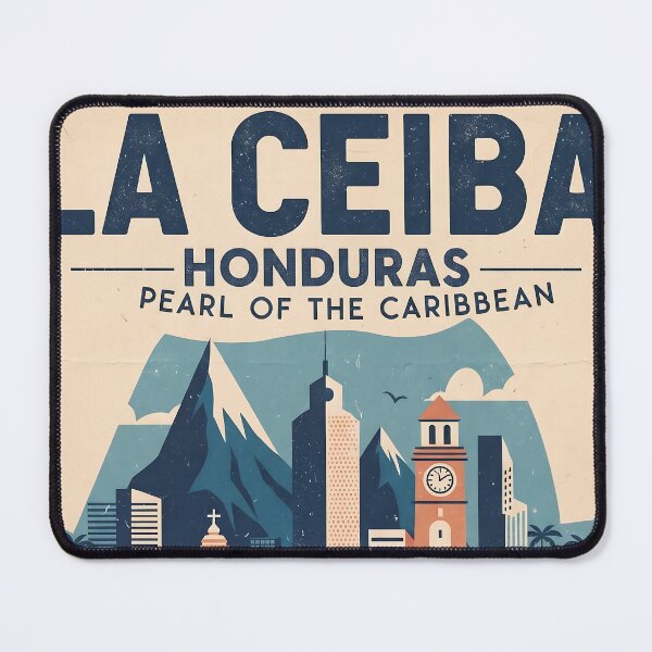 Item preview, La Ceiba Honduras 1950s Vintage Travel Tourism designed and sold by TravelersGems.