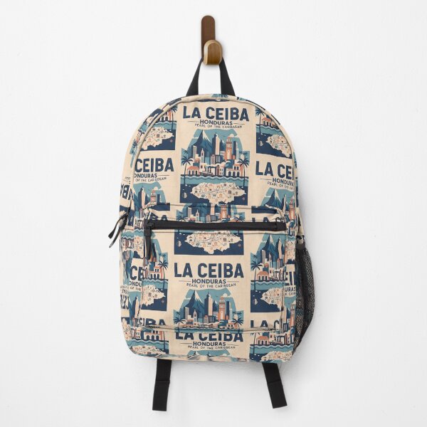 Item preview, La Ceiba Honduras 1950s Vintage Travel Tourism designed and sold by TravelersGems.