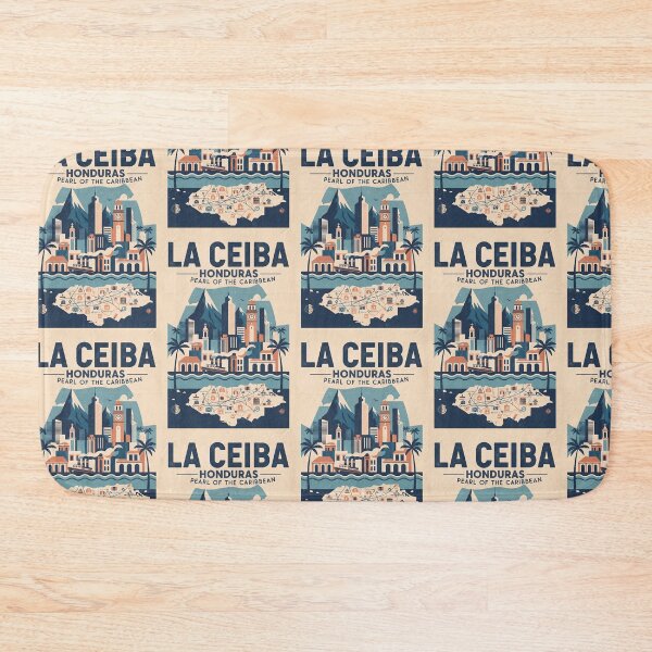 Item preview, La Ceiba Honduras 1950s Vintage Travel Tourism designed and sold by TravelersGems.