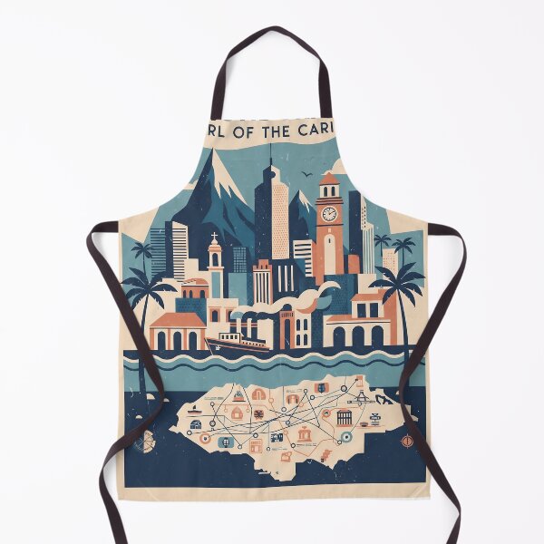 Item preview, La Ceiba Honduras 1950s Vintage Travel Tourism designed and sold by TravelersGems.