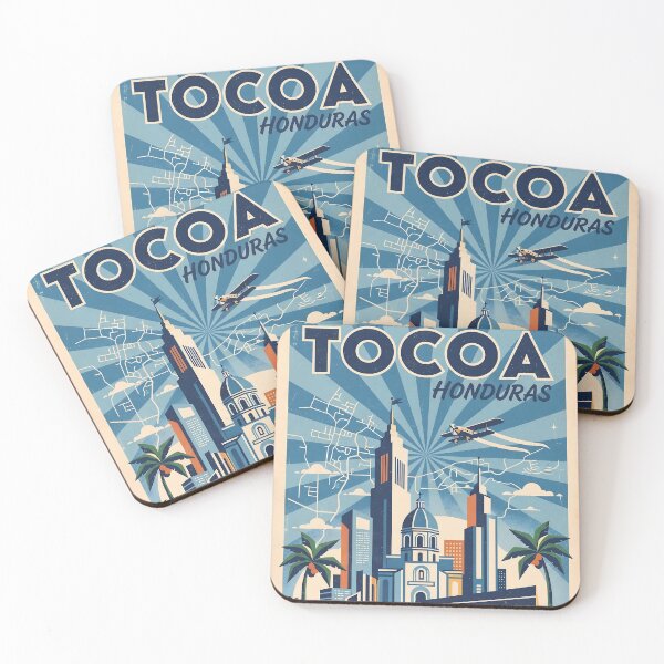 Item preview, Tocoa Honduras 1950s Vintage Travel Tourism designed and sold by TravelersGems.