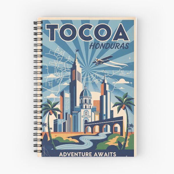 Item preview, Tocoa Honduras 1950s Vintage Travel Tourism designed and sold by TravelersGems.