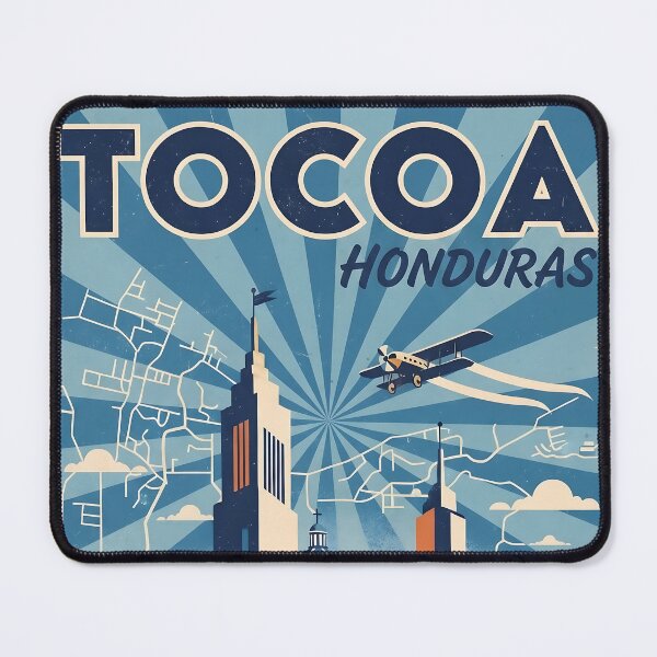 Item preview, Tocoa Honduras 1950s Vintage Travel Tourism designed and sold by TravelersGems.
