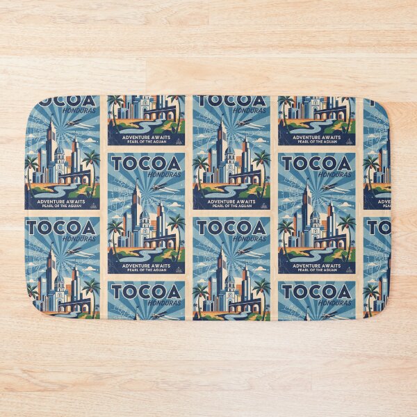 Item preview, Tocoa Honduras 1950s Vintage Travel Tourism designed and sold by TravelersGems.