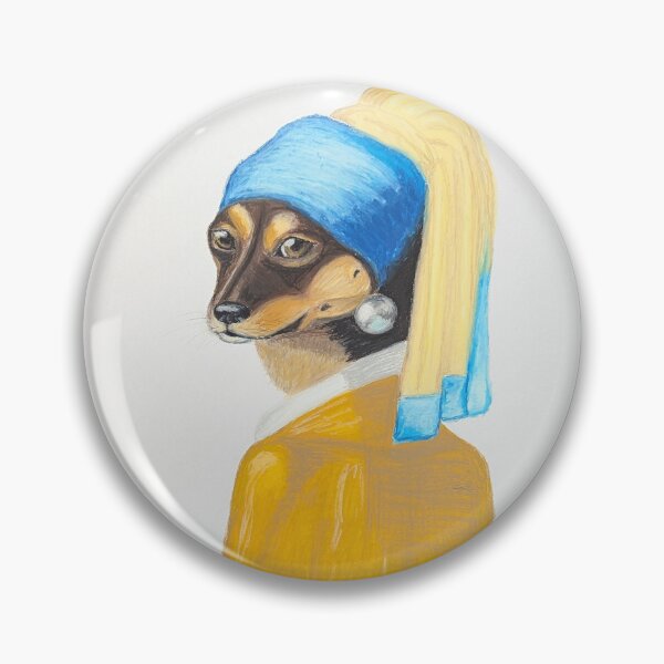 Item preview, Dog With Pearl Earring designed and sold by julesceleste.