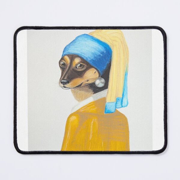 Item preview, Dog With Pearl Earring designed and sold by julesceleste.