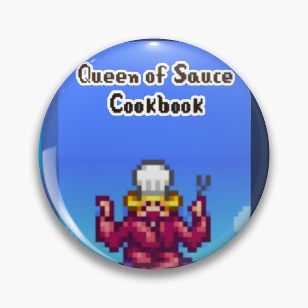 Item preview, Queen of Sauce Cookbook - Stardew designed and sold by SassandKitties.