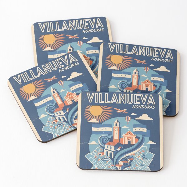 Item preview, Villanueva Honduras 1950s Vintage Travel Tourism designed and sold by TravelersGems.